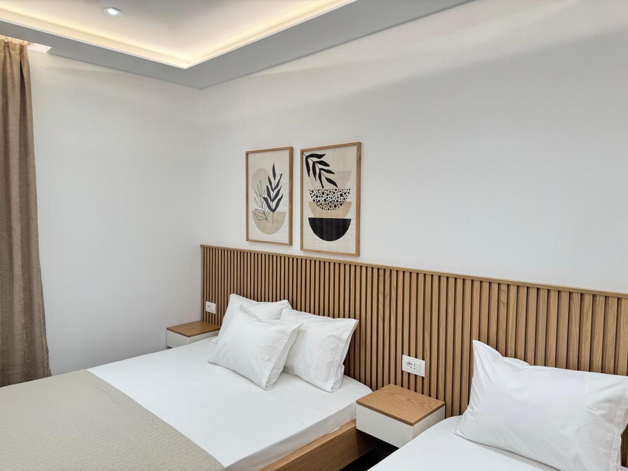 Potami Seashell Hotel Himare Bagian luar foto