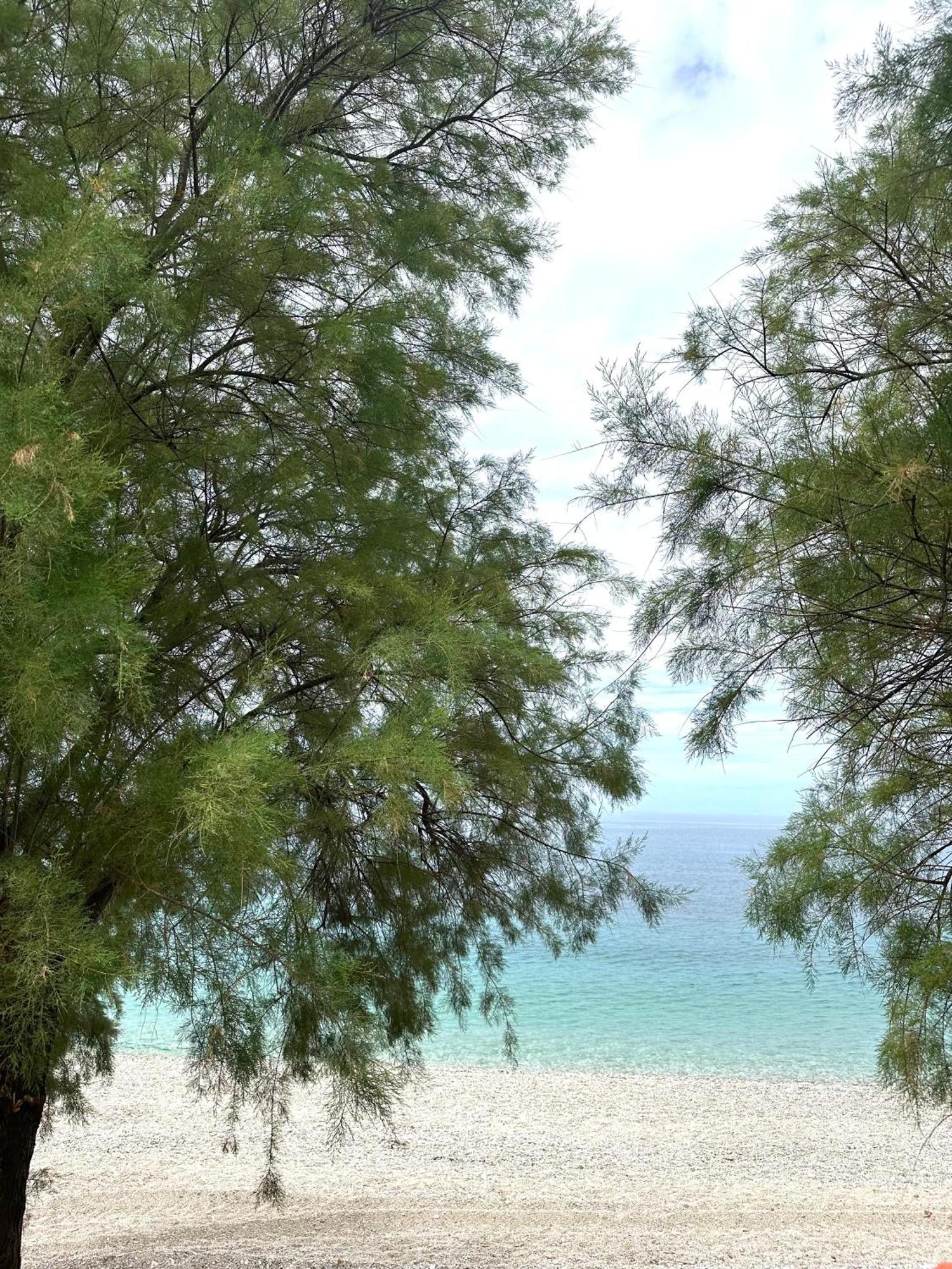 Potami Seashell Hotel Himare Bagian luar foto